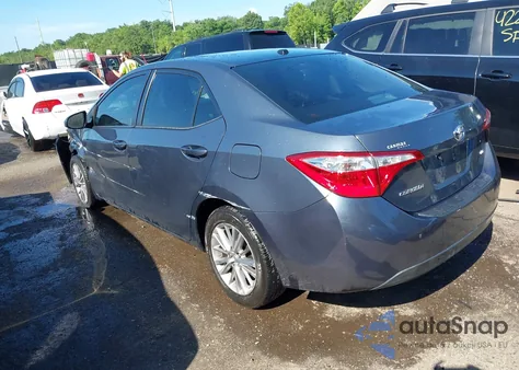 2014 Toyota Corolla Le Premium z USA, uszkodzony, nr VIN 2T1BURHE7EC033110